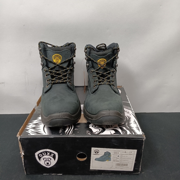 OUXX Work Boots for Men, Steel Toe & Non-Slip Rubber Safety Shoes - Picture 5 of 6